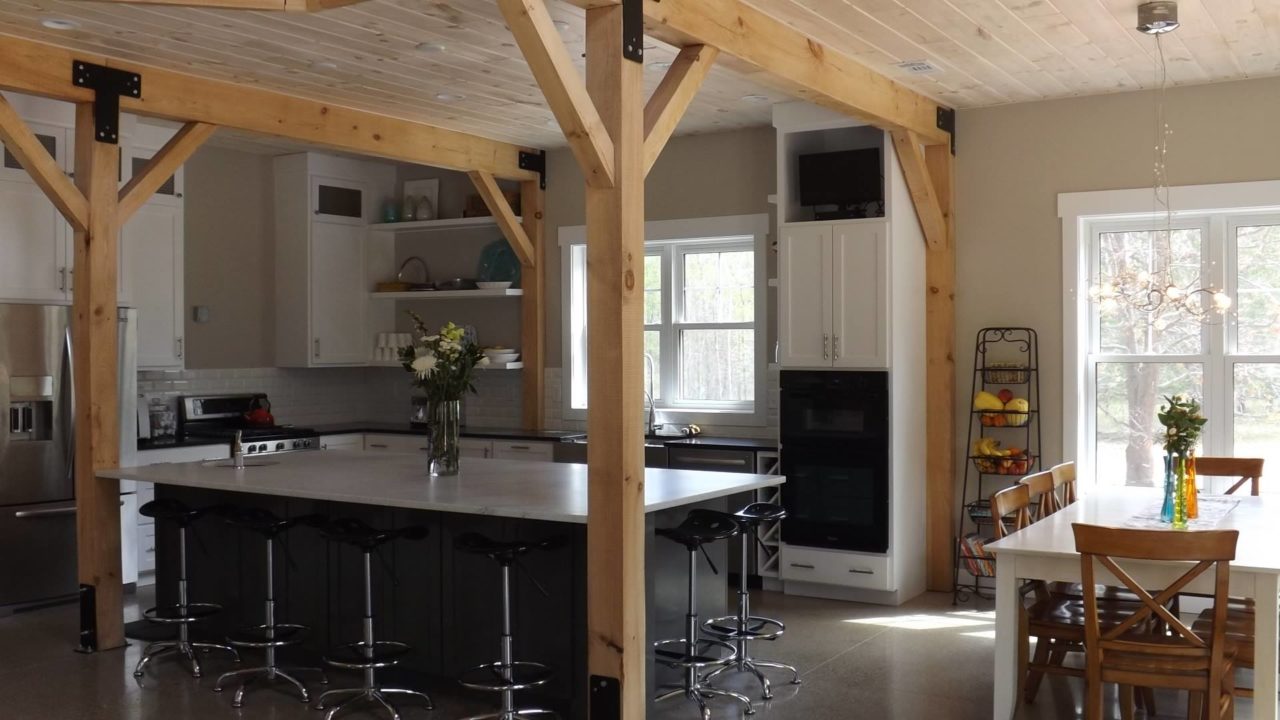 Post and Beam Barndominium Living - Barngeek.com