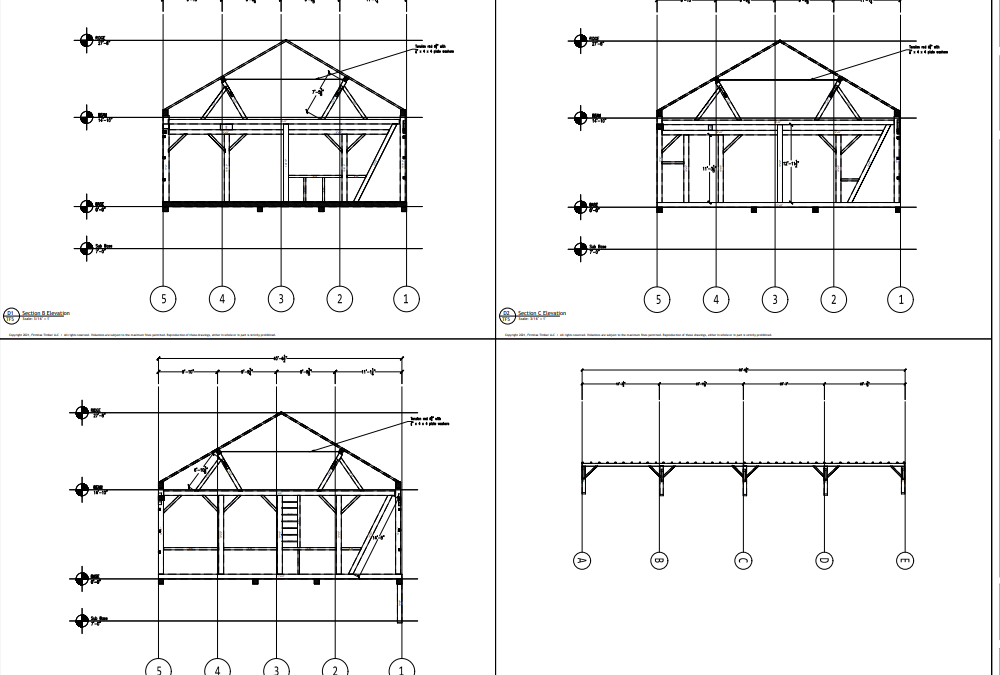 1830’s 40 x 80 Ohio Barn Frame