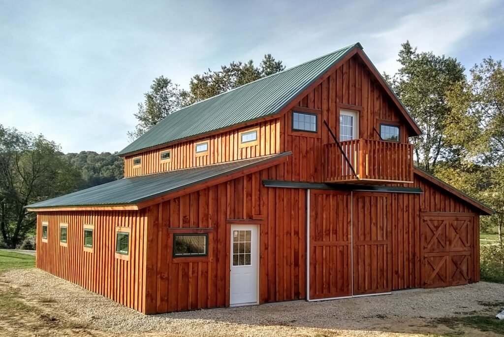 40x50 Horse Barn Style Barndominium