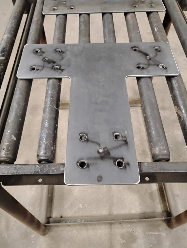 T plate bare steel locally made in Michigan
