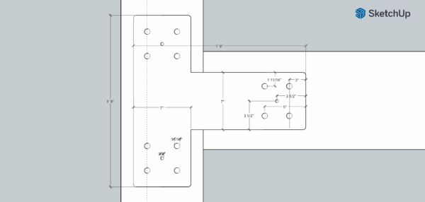 8x T Plate Dimensions