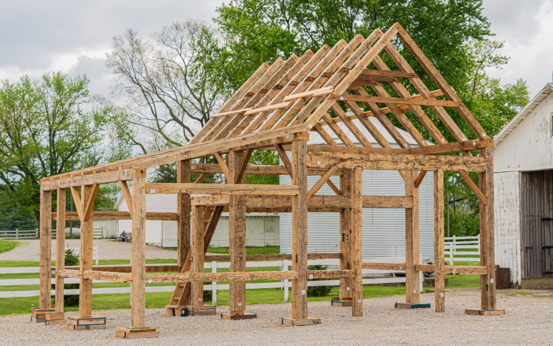 20×27 Reclaimed Timber Frame Home