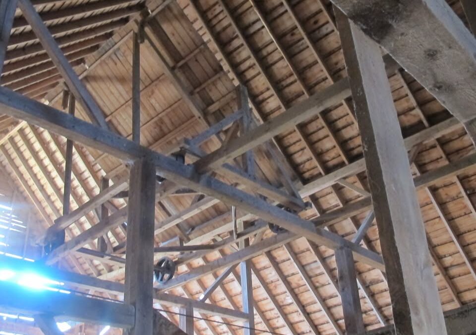 #142 – Magnificent barn frame for sale.