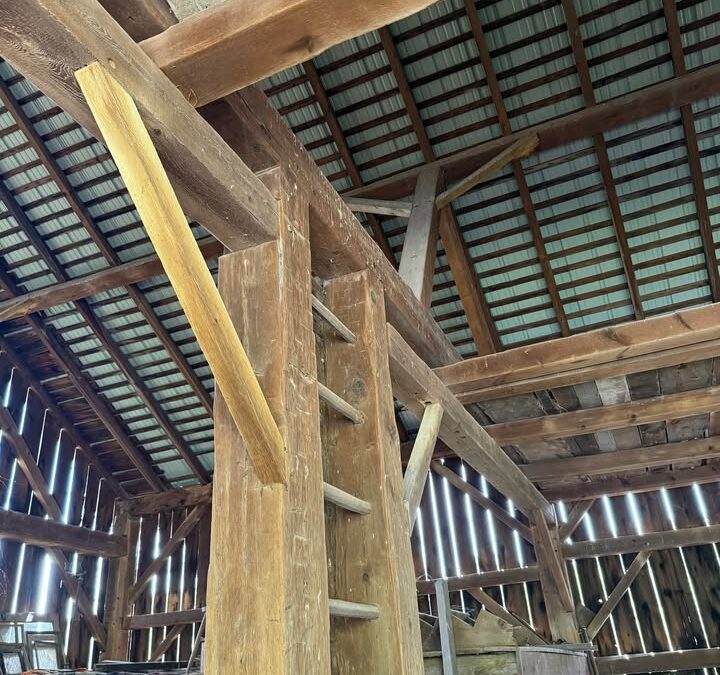 #112 – Rare barn frame for sale.