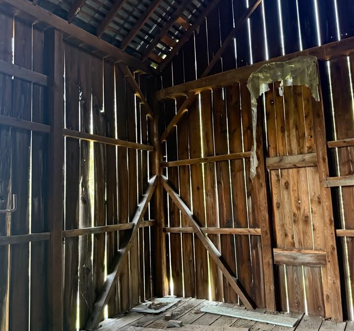 #109 – Nice 36×50 barn frame for sale.