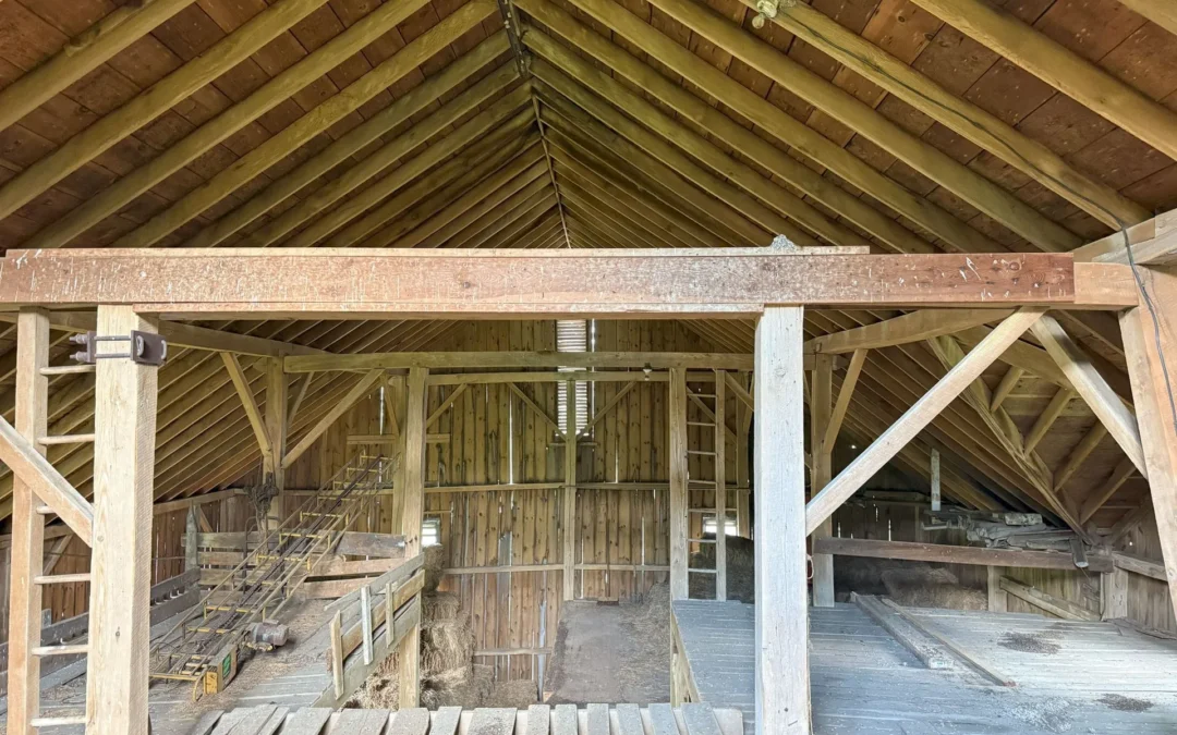 1900-era White Oak Barn Frame (#111)