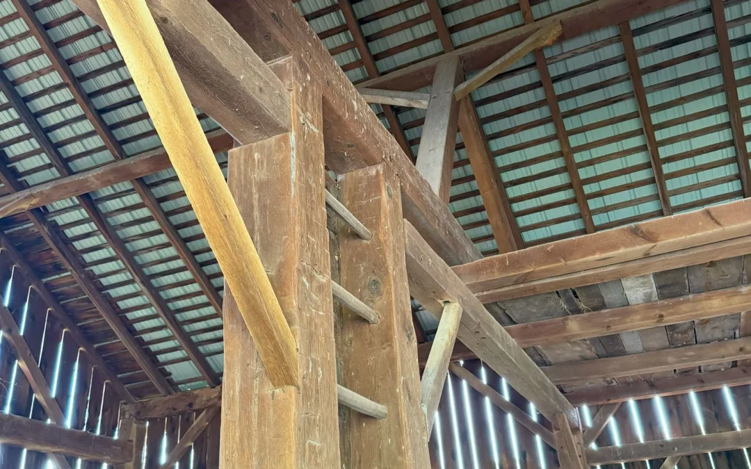 Rare 1800s Pine Barn Frame (#112)