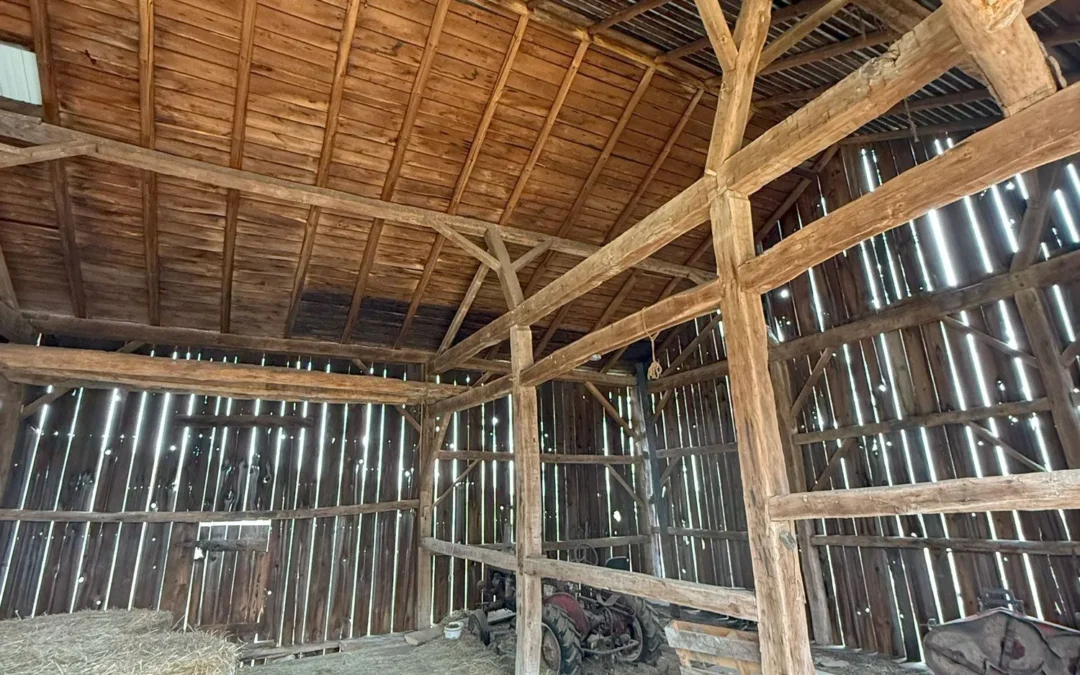 1900s Mixed Hardwood Barn Frame (#114)