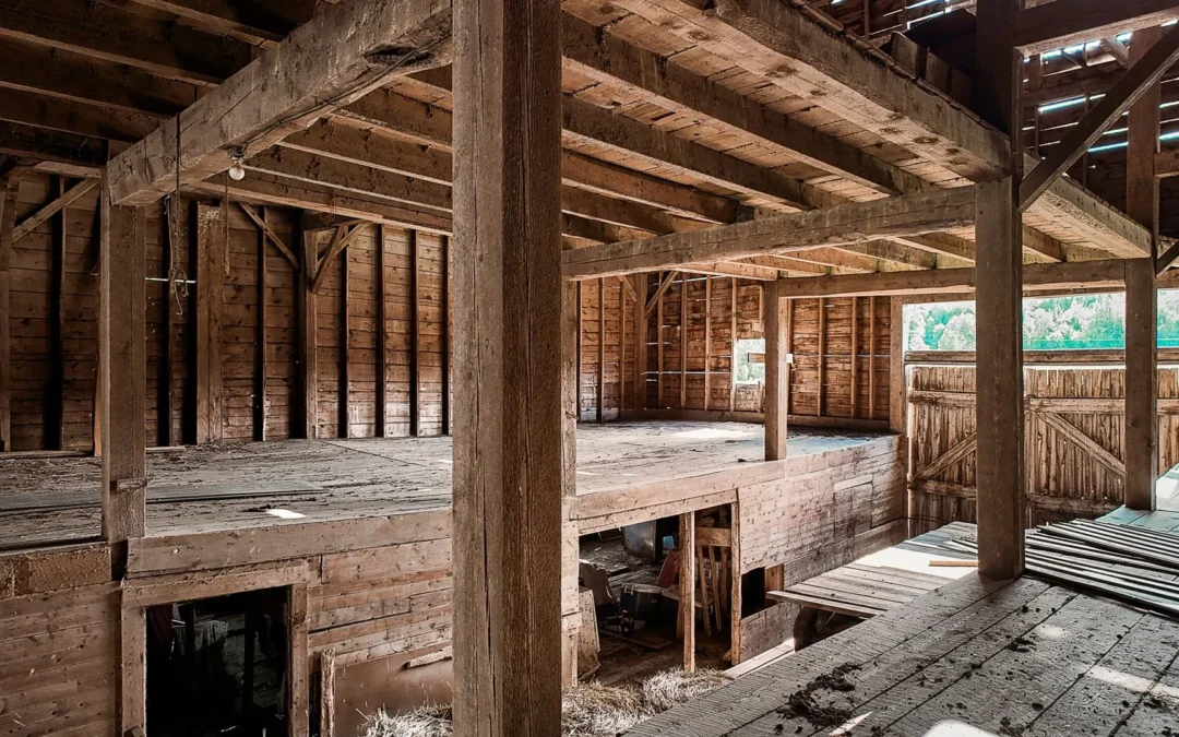 1880s Modular Barn Frame (142)