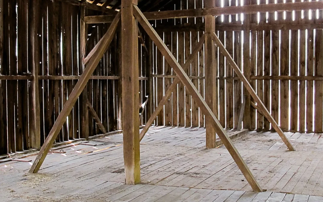 Sawn Mixed Hardwood Barn Frame (132)