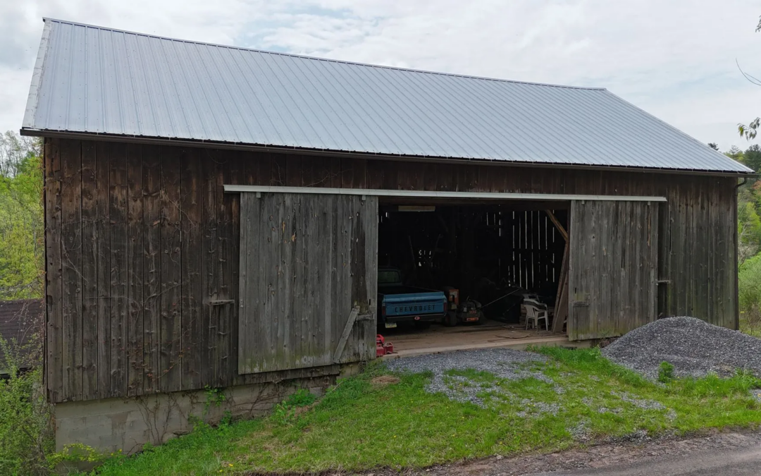 Circa 1800s Hand-Hewn Pine Timber Frame 38×60 + Addition