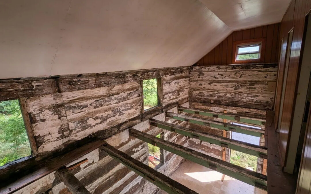1808 Revolutionary War Era Log Cabin 22×28 – Historic Oak